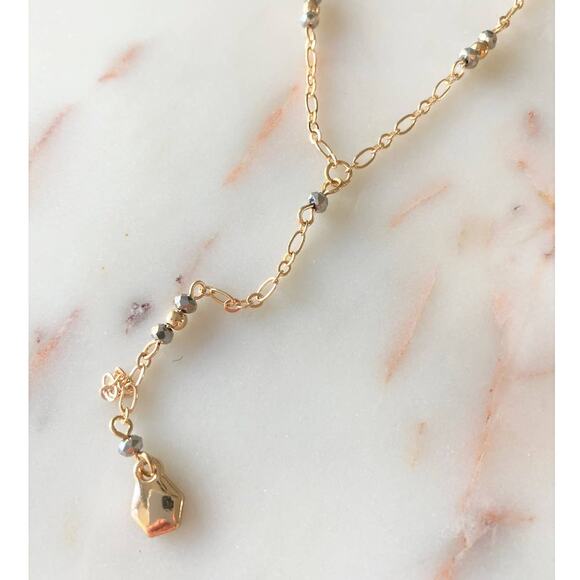 Ettika Revolve Gold Statement Necklace - Picture 3 of 3